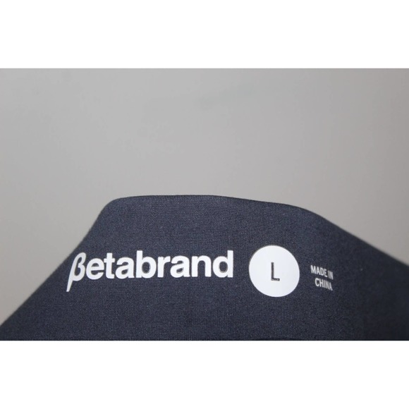 Betabrand Boot-Cut Six Button Dress Pant Yoga Pants Navy Women's Large H14796 - Picture 12 of 15